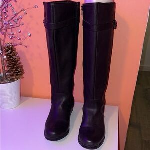 Lane Bryant Dark Brown Over the Knee Boots